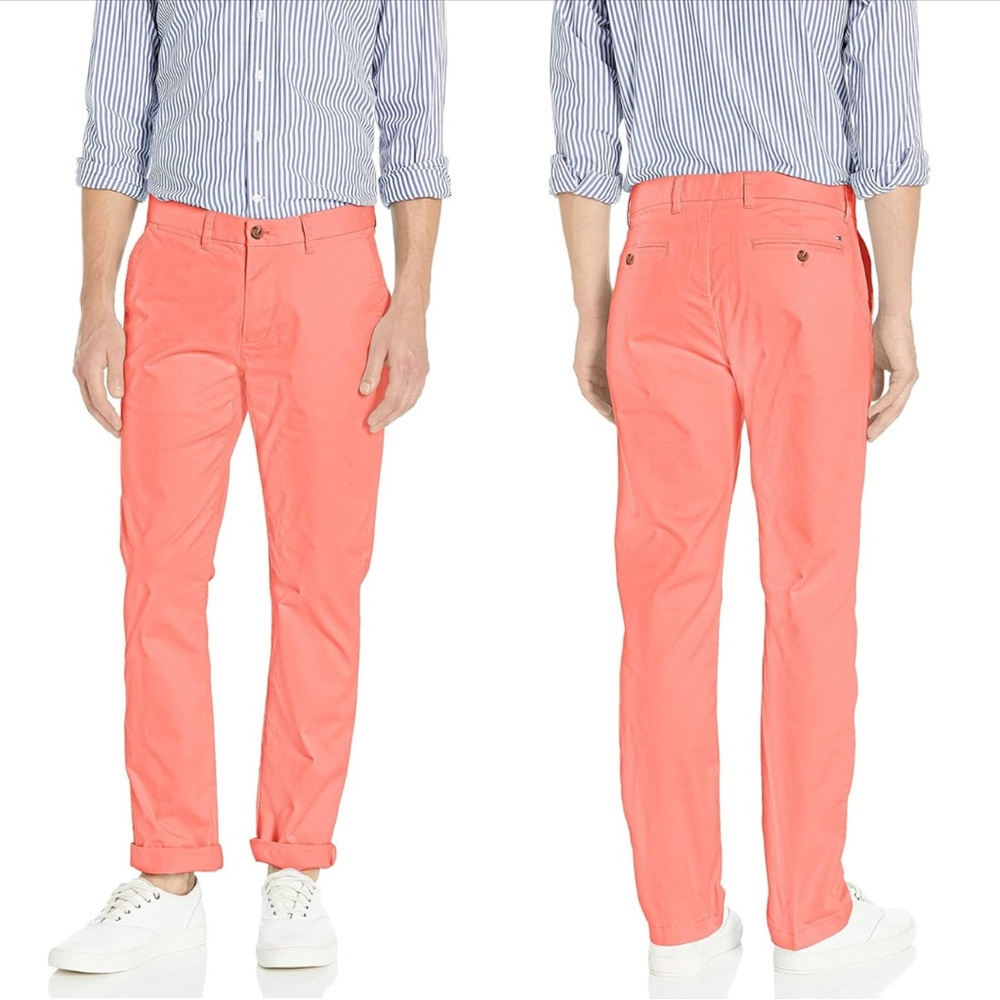 Tommy Hillfiger | Stretch Chino Pants | Color: Spiced Coral | 34x30